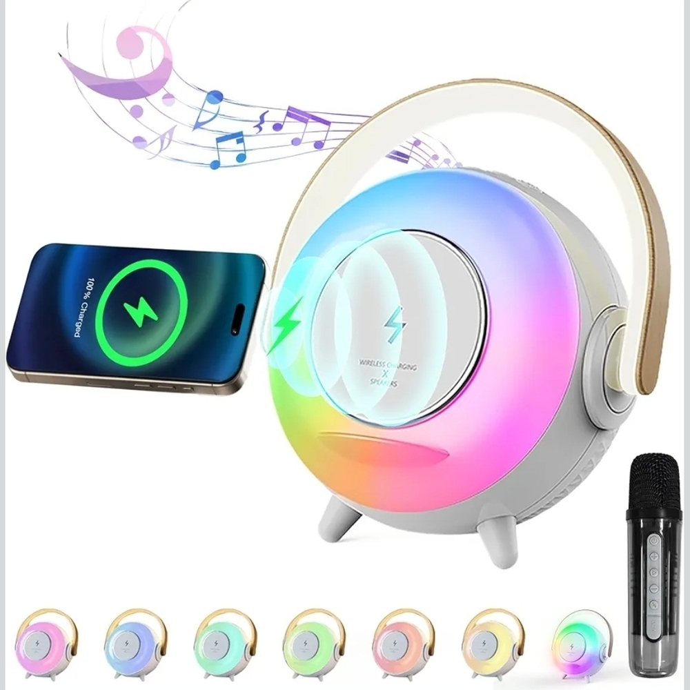 Depulat 6-In-1 Bluetooth Speaker With Night Light